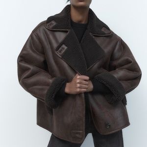 Zara Double Faces Jacket Size M